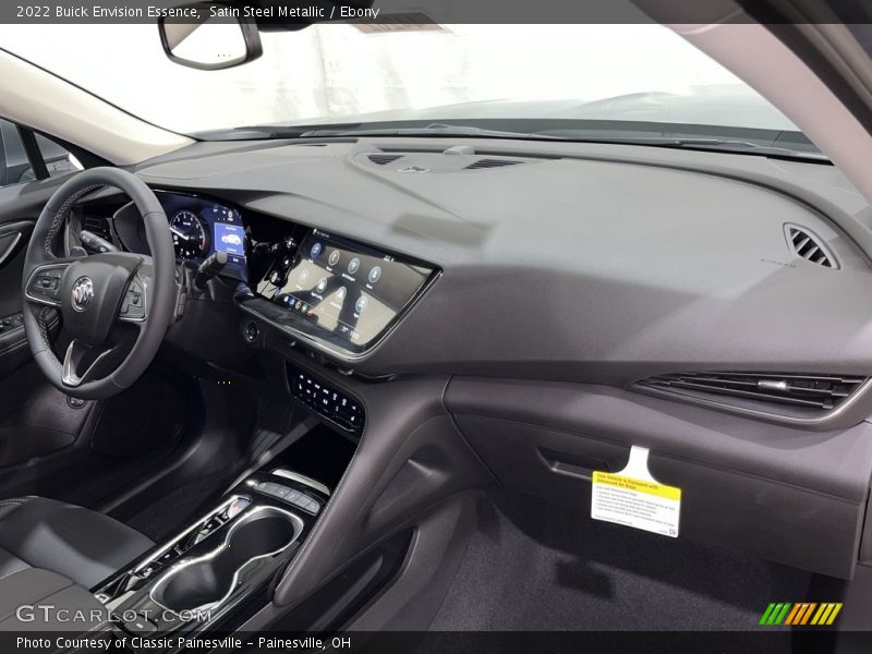 Satin Steel Metallic / Ebony 2022 Buick Envision Essence