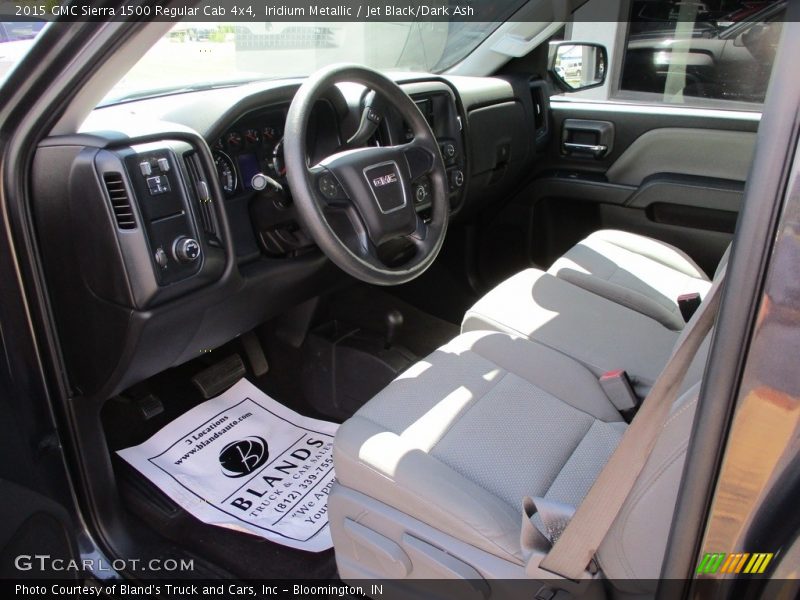 Iridium Metallic / Jet Black/Dark Ash 2015 GMC Sierra 1500 Regular Cab 4x4