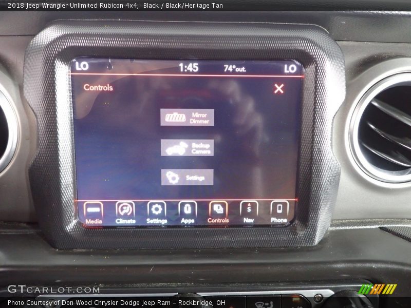 Black / Black/Heritage Tan 2018 Jeep Wrangler Unlimited Rubicon 4x4