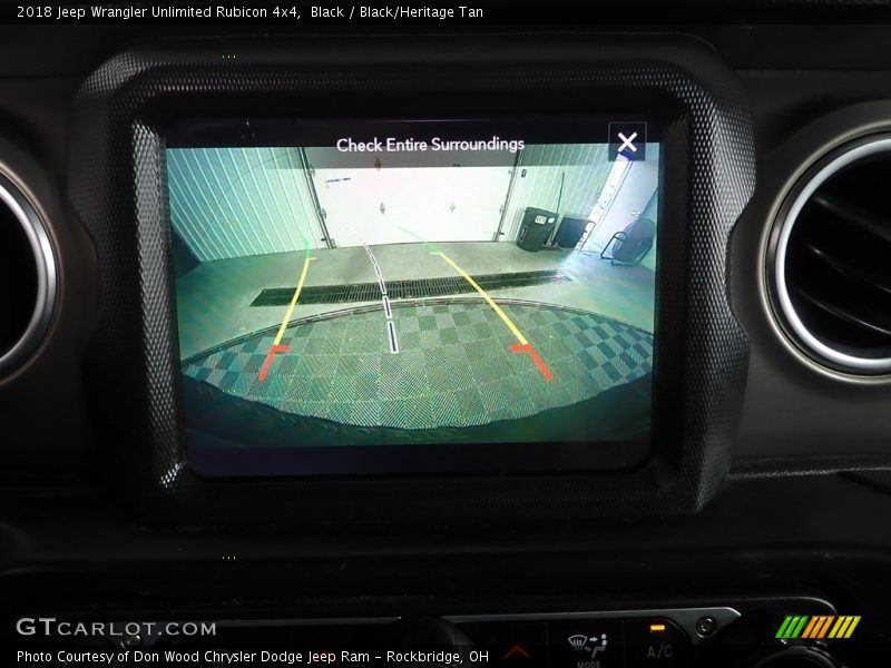 Black / Black/Heritage Tan 2018 Jeep Wrangler Unlimited Rubicon 4x4