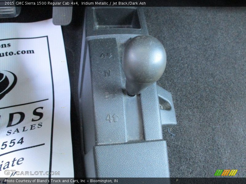 Iridium Metallic / Jet Black/Dark Ash 2015 GMC Sierra 1500 Regular Cab 4x4