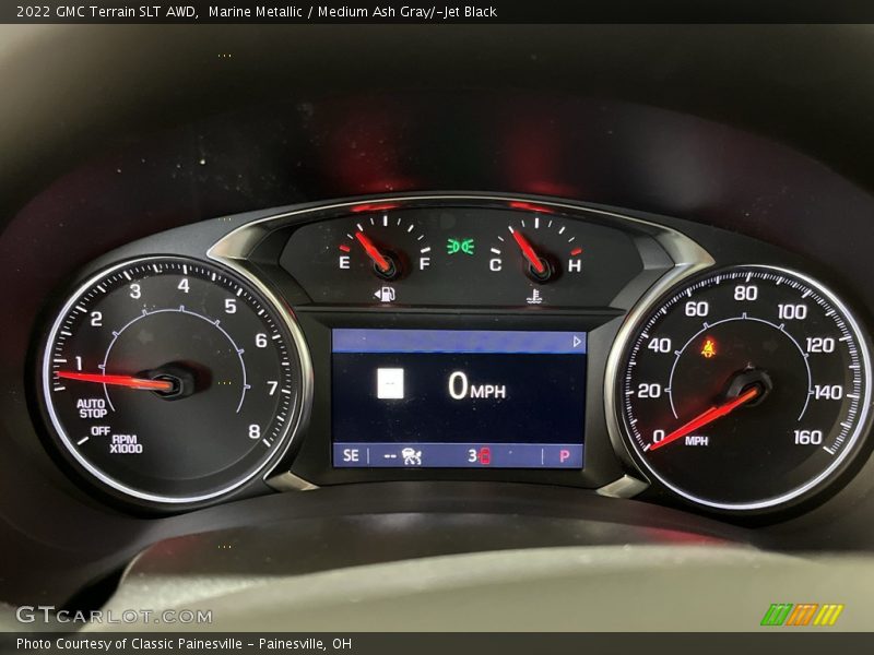 Marine Metallic / Medium Ash Gray/­Jet Black 2022 GMC Terrain SLT AWD