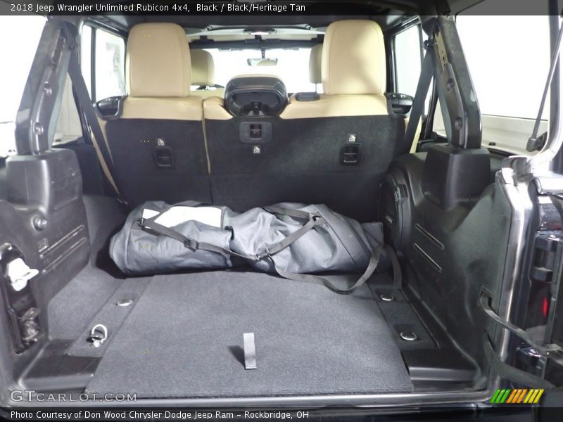 Black / Black/Heritage Tan 2018 Jeep Wrangler Unlimited Rubicon 4x4
