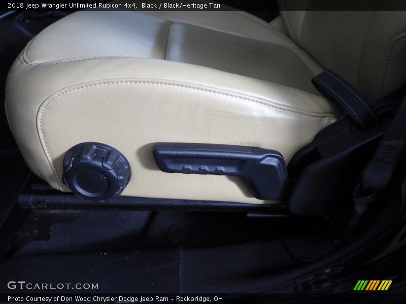 Black / Black/Heritage Tan 2018 Jeep Wrangler Unlimited Rubicon 4x4