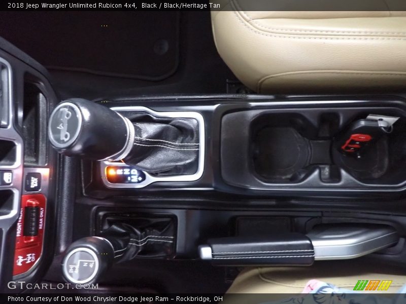 Black / Black/Heritage Tan 2018 Jeep Wrangler Unlimited Rubicon 4x4