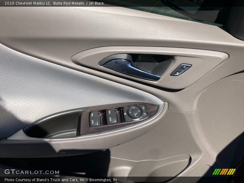 Butte Red Metallic / Jet Black 2016 Chevrolet Malibu LS