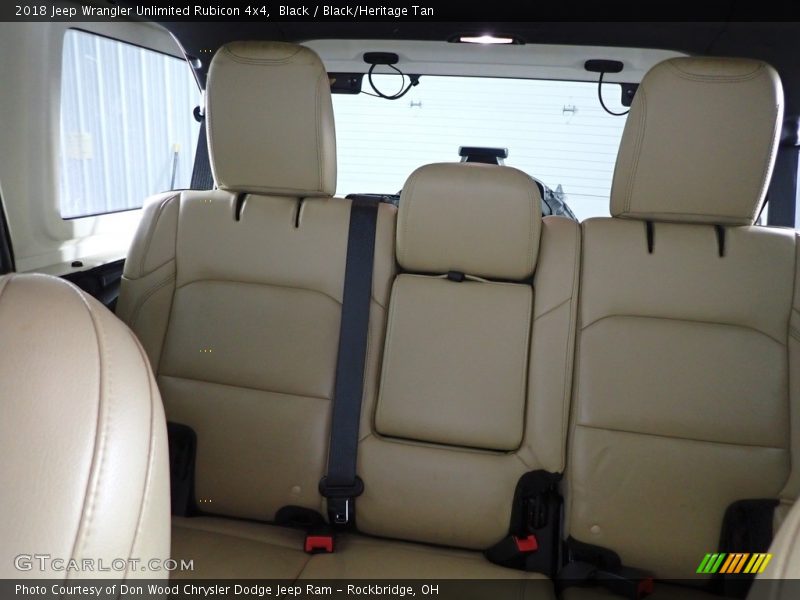 Black / Black/Heritage Tan 2018 Jeep Wrangler Unlimited Rubicon 4x4
