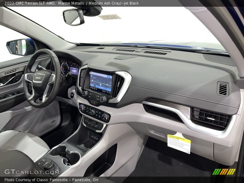 Marine Metallic / Medium Ash Gray/­Jet Black 2022 GMC Terrain SLT AWD