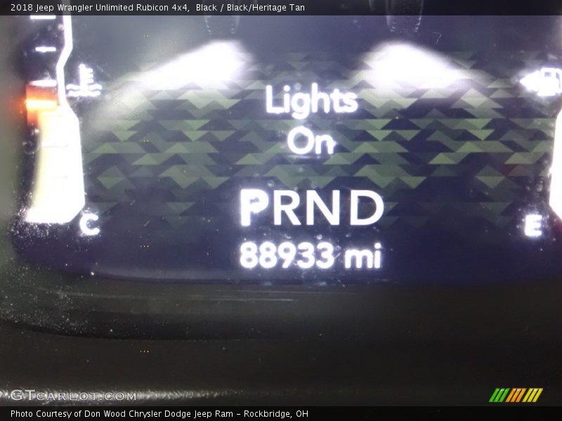 Black / Black/Heritage Tan 2018 Jeep Wrangler Unlimited Rubicon 4x4