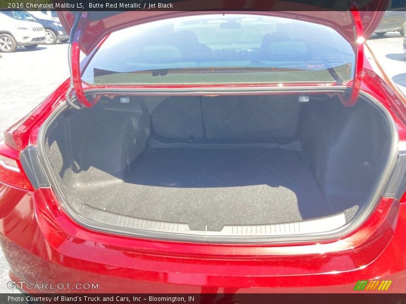Butte Red Metallic / Jet Black 2016 Chevrolet Malibu LS