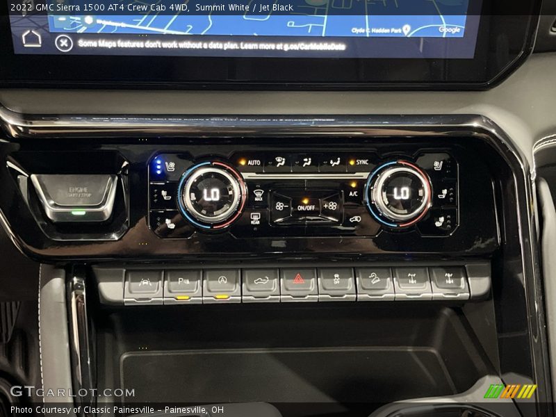 Controls of 2022 Sierra 1500 AT4 Crew Cab 4WD