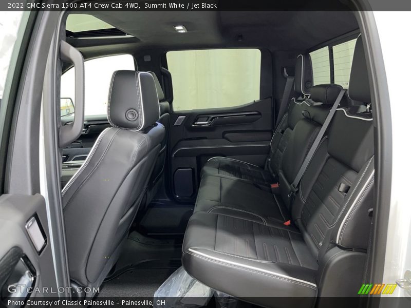 Rear Seat of 2022 Sierra 1500 AT4 Crew Cab 4WD