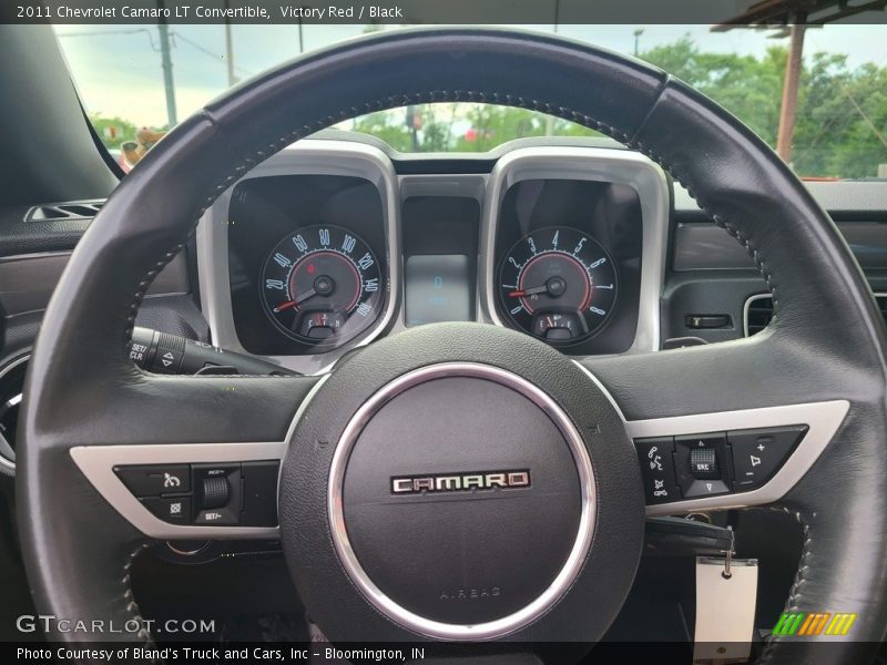 Victory Red / Black 2011 Chevrolet Camaro LT Convertible
