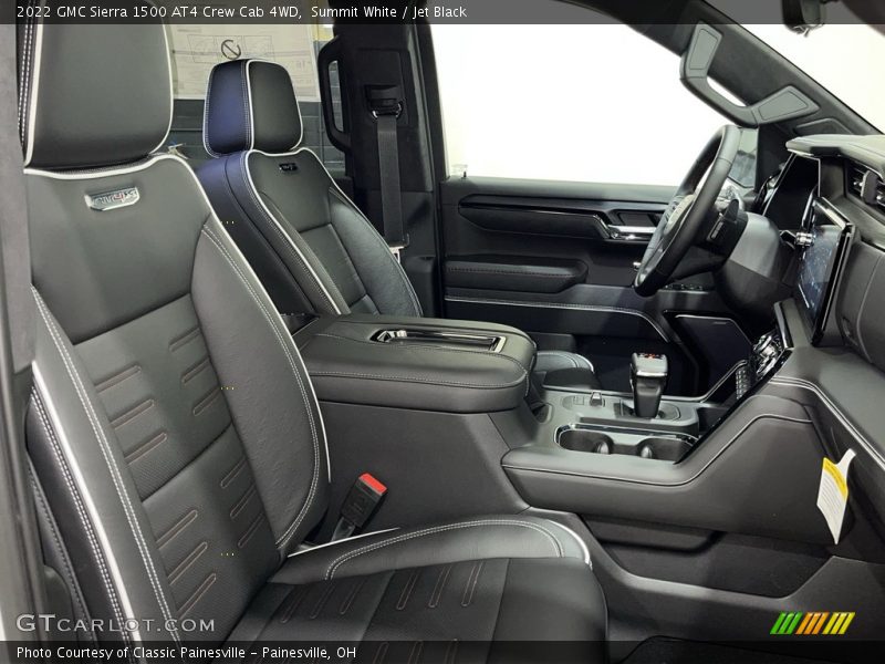 Front Seat of 2022 Sierra 1500 AT4 Crew Cab 4WD