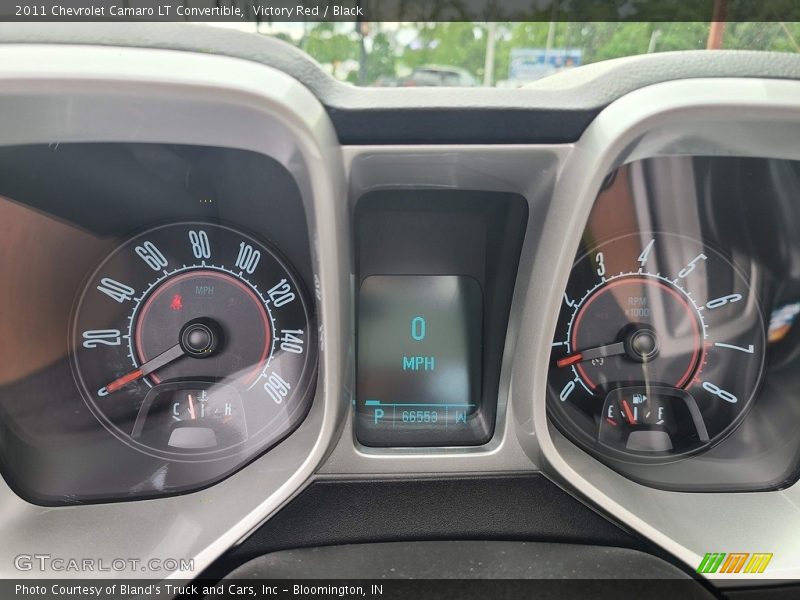 Victory Red / Black 2011 Chevrolet Camaro LT Convertible