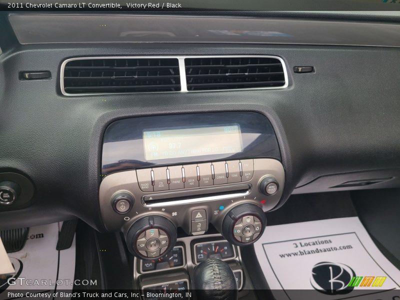Victory Red / Black 2011 Chevrolet Camaro LT Convertible