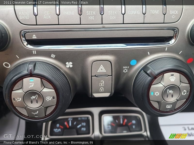 Victory Red / Black 2011 Chevrolet Camaro LT Convertible