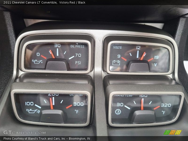 Victory Red / Black 2011 Chevrolet Camaro LT Convertible