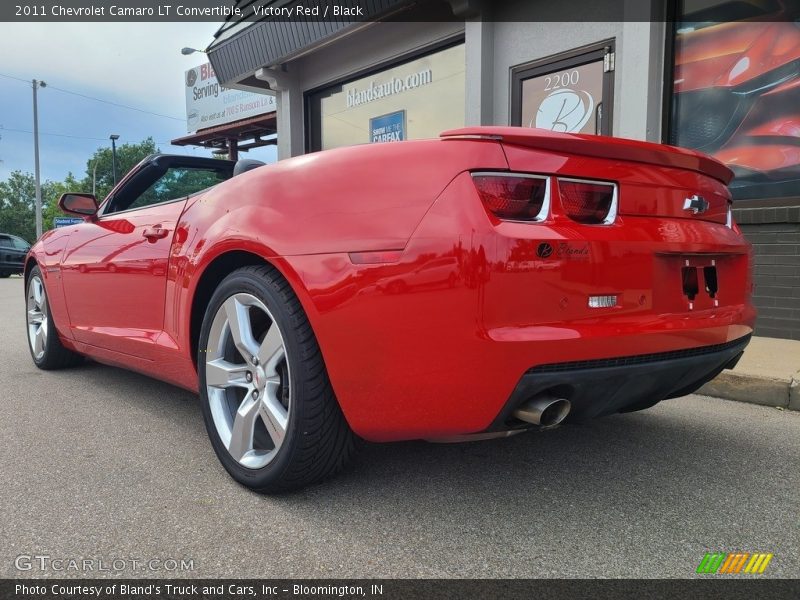 Victory Red / Black 2011 Chevrolet Camaro LT Convertible