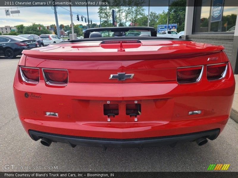 Victory Red / Black 2011 Chevrolet Camaro LT Convertible