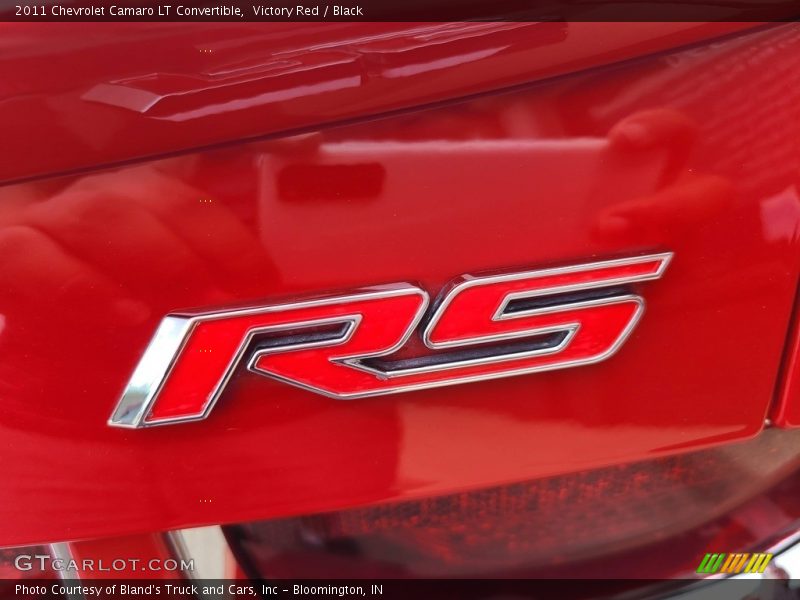 Victory Red / Black 2011 Chevrolet Camaro LT Convertible