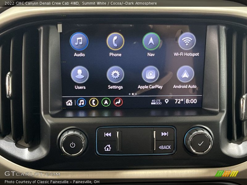 Controls of 2022 Canyon Denali Crew Cab 4WD