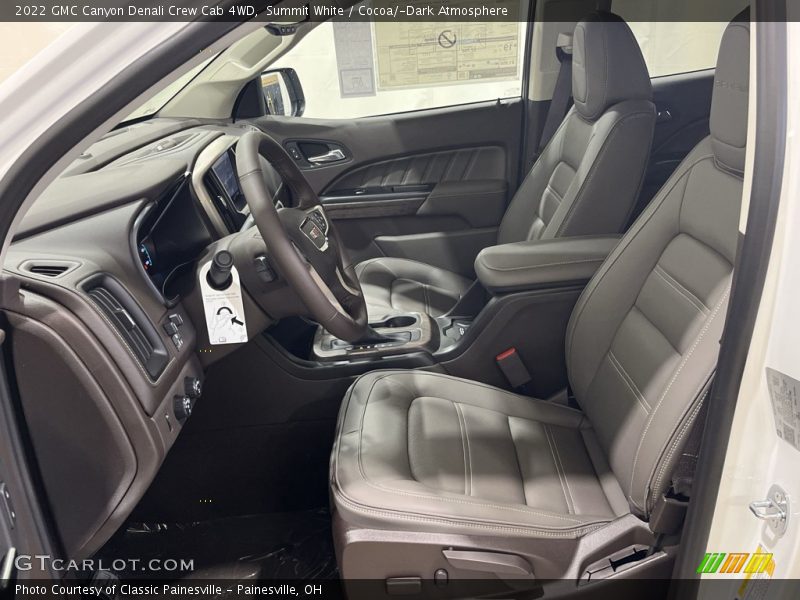  2022 Canyon Denali Crew Cab 4WD Cocoa/­Dark Atmosphere Interior