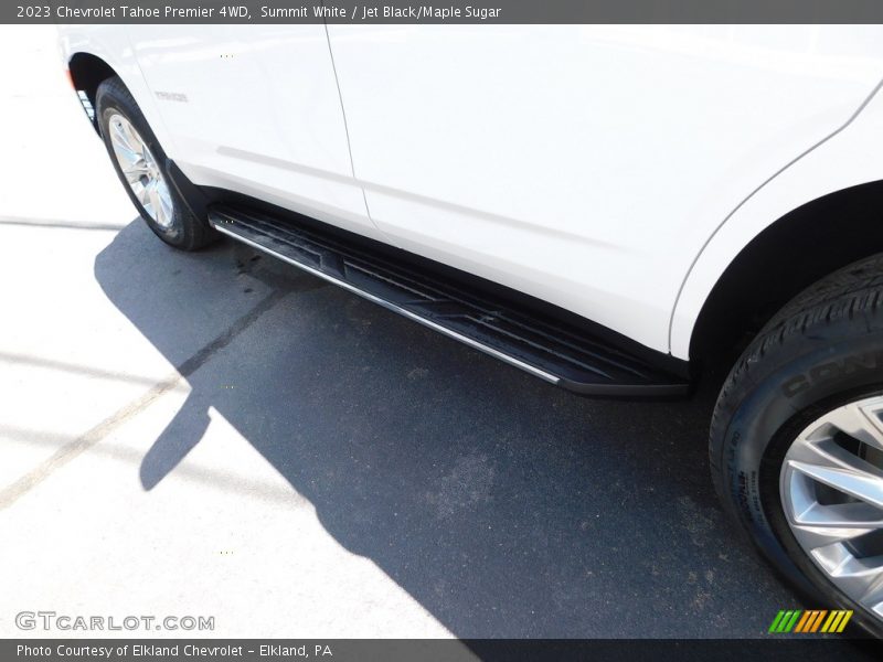 Summit White / Jet Black/Maple Sugar 2023 Chevrolet Tahoe Premier 4WD