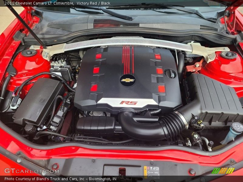 Victory Red / Black 2011 Chevrolet Camaro LT Convertible