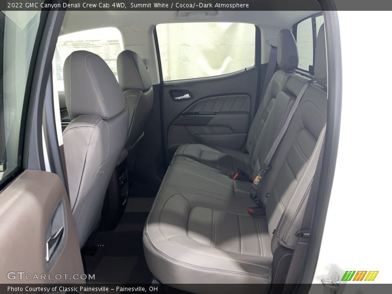 Rear Seat of 2022 Canyon Denali Crew Cab 4WD