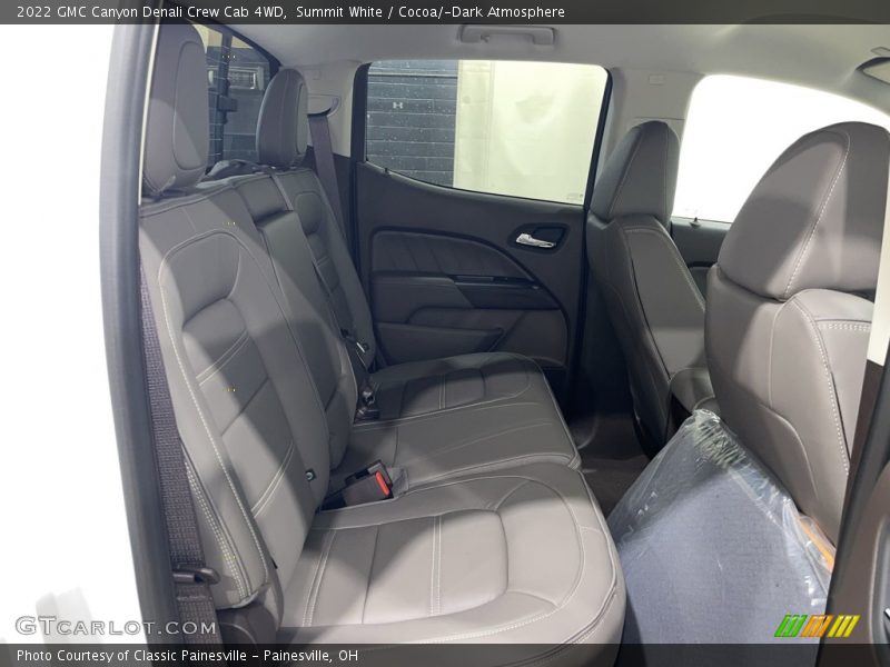 Rear Seat of 2022 Canyon Denali Crew Cab 4WD