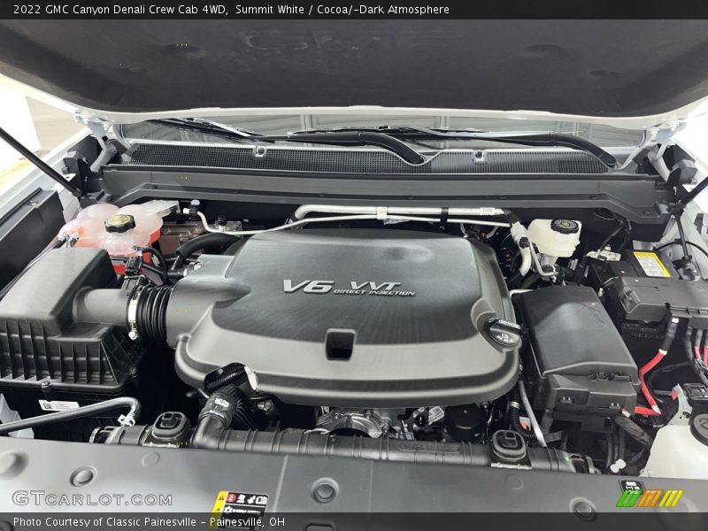  2022 Canyon Denali Crew Cab 4WD Engine - 3.6 Liter SIDI DOHC 24-Valve VVT V6
