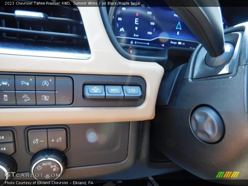 Controls of 2023 Tahoe Premier 4WD