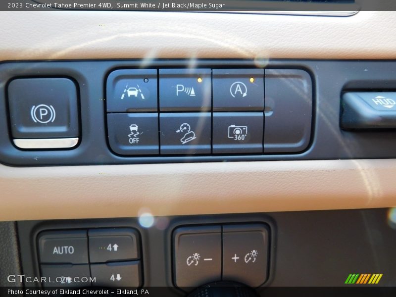 Controls of 2023 Tahoe Premier 4WD