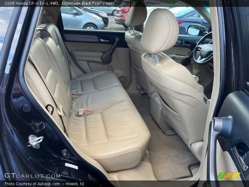 Nighthawk Black Pearl / Ivory 2008 Honda CR-V EX-L 4WD