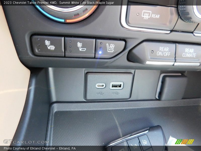 Controls of 2023 Tahoe Premier 4WD