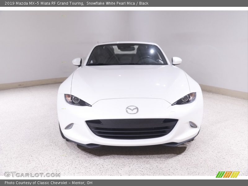 Snowflake White Pearl Mica / Black 2019 Mazda MX-5 Miata RF Grand Touring