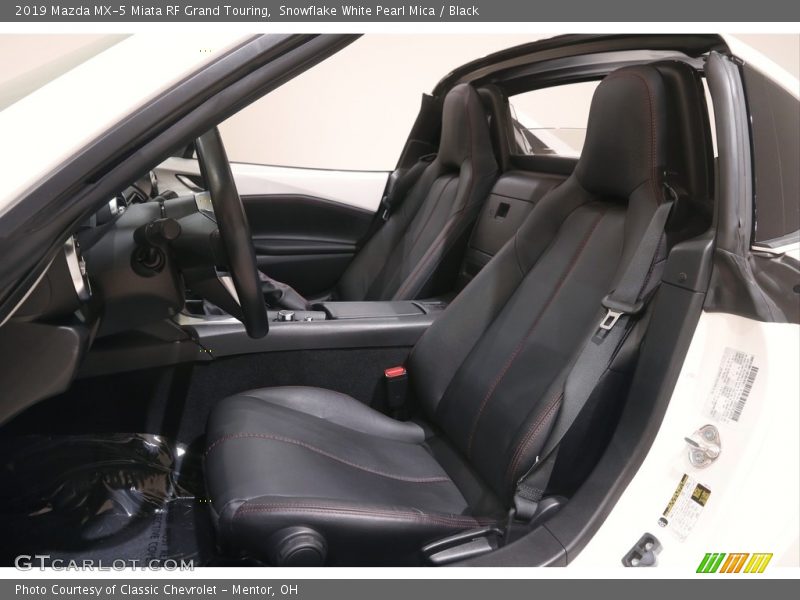 Front Seat of 2019 MX-5 Miata RF Grand Touring