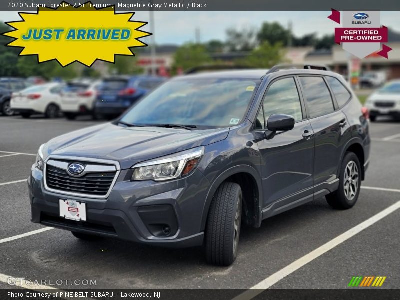 Magnetite Gray Metallic / Black 2020 Subaru Forester 2.5i Premium