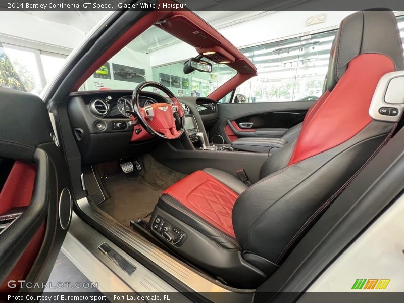 Front Seat of 2014 Continental GT Speed