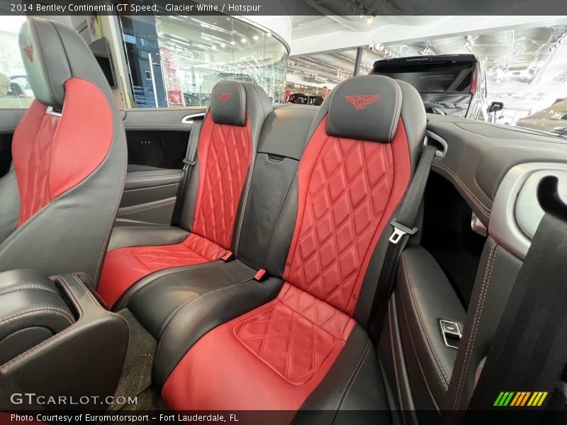 Rear Seat of 2014 Continental GT Speed