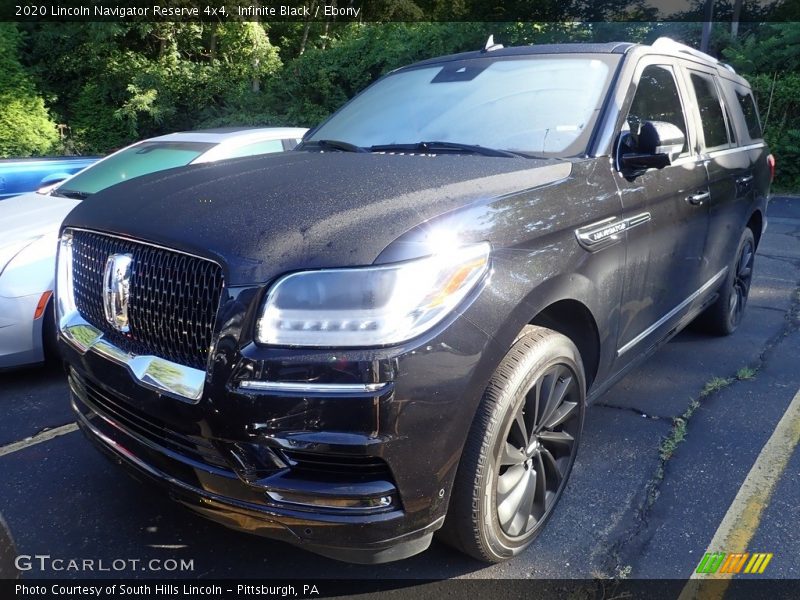 Infinite Black / Ebony 2020 Lincoln Navigator Reserve 4x4