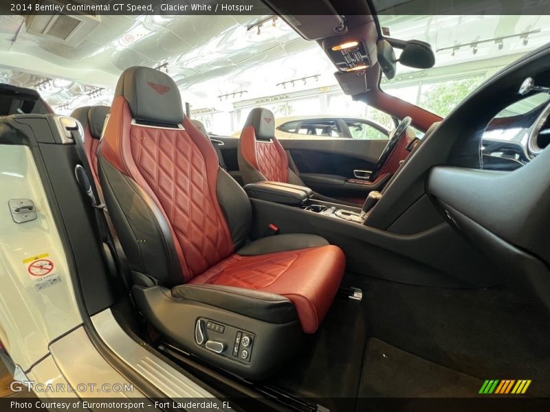 Front Seat of 2014 Continental GT Speed