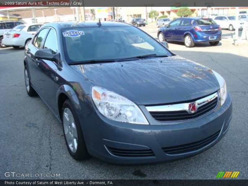 Techno Gray / Gray 2009 Saturn Aura XE