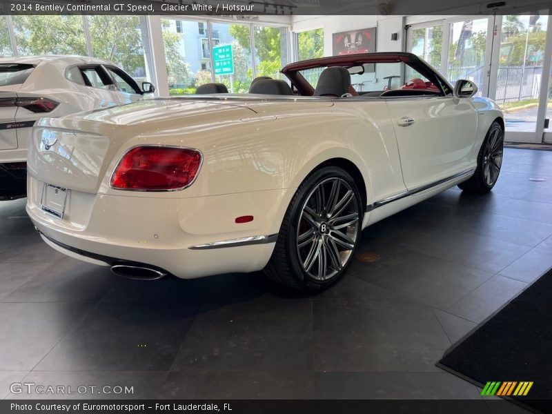 Glacier White / Hotspur 2014 Bentley Continental GT Speed