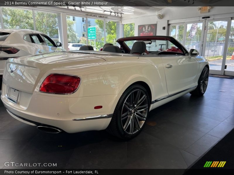Glacier White / Hotspur 2014 Bentley Continental GT Speed