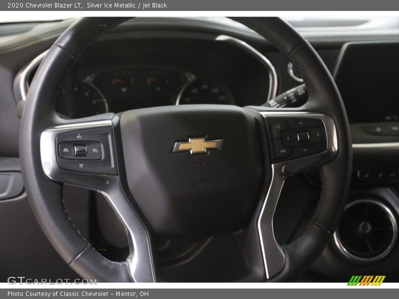 Silver Ice Metallic / Jet Black 2020 Chevrolet Blazer LT
