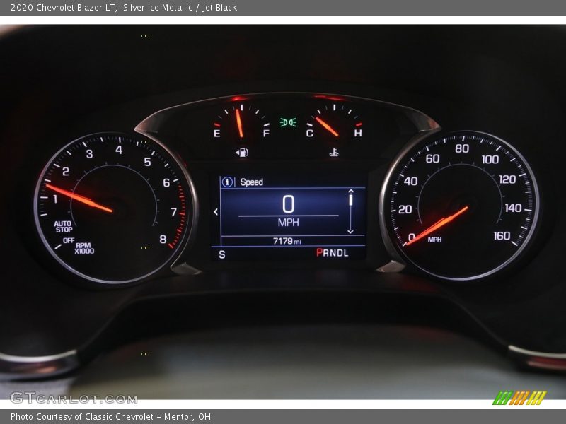 Silver Ice Metallic / Jet Black 2020 Chevrolet Blazer LT