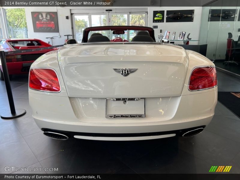 Glacier White / Hotspur 2014 Bentley Continental GT Speed