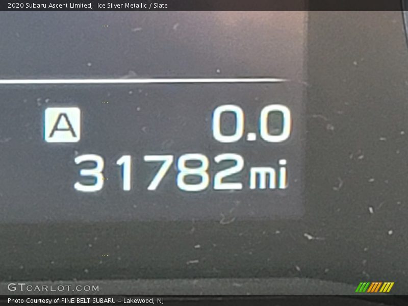 Ice Silver Metallic / Slate 2020 Subaru Ascent Limited